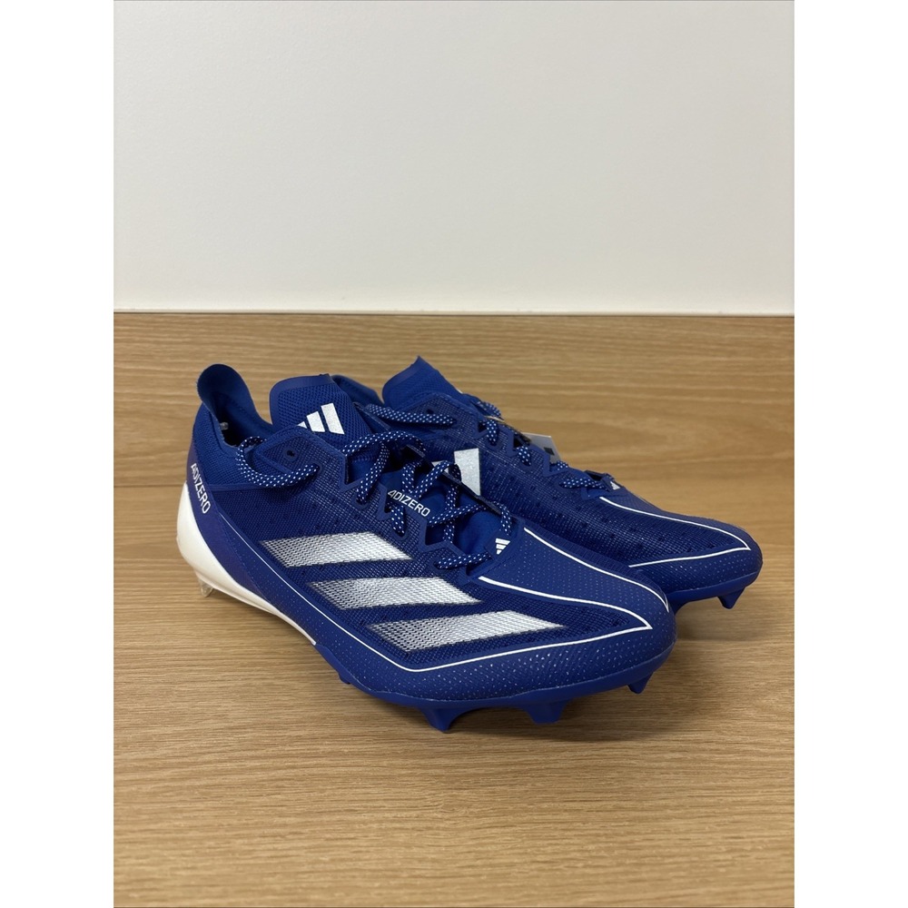 Adidas Men's Size 13.5 ADIZERO ELECTRIC Football Cleats Royal‎ Blue IH7449